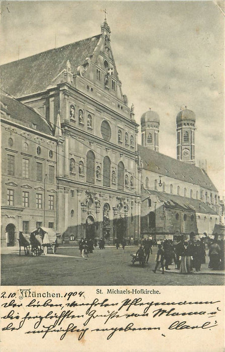 Munchen St Michaels Hofkirche
