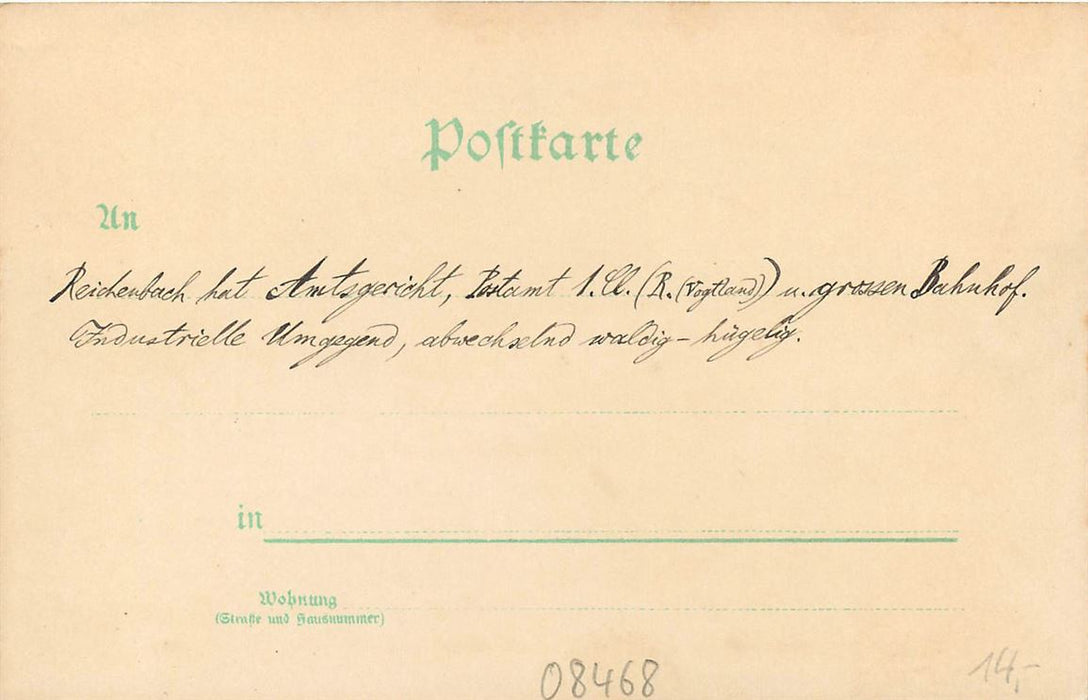 Reichenbach i V Litho