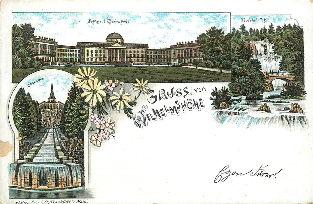 Kassel Wilhelmshohe Litho