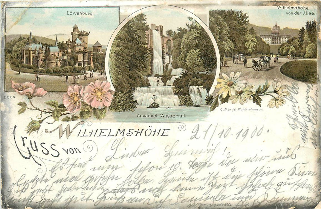 Kassel Wilhelmshohe Litho