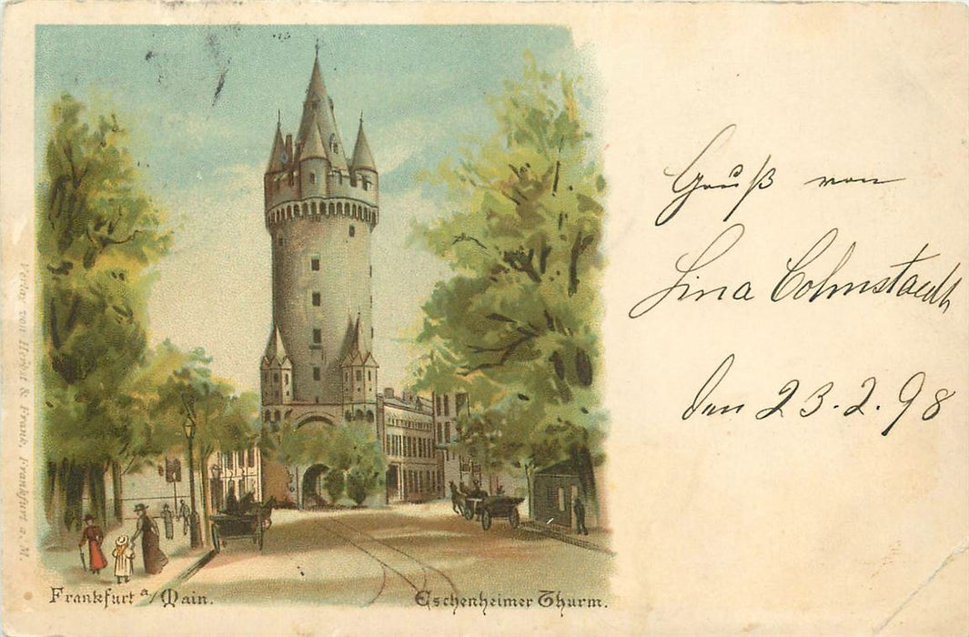 Frankfurt a M Eschenheimer Thurm