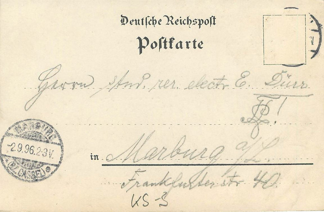 Kassel Wilhelmshohe Litho