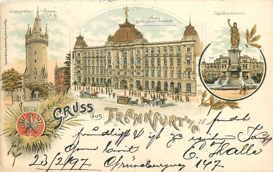 Frankfurt a M Litho