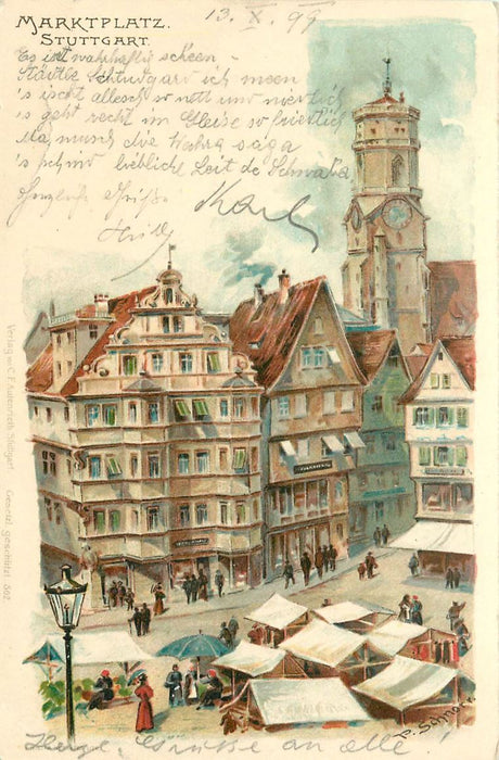 Stuttgart Marktplatz