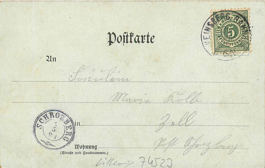 Schwabisch Hall Litho