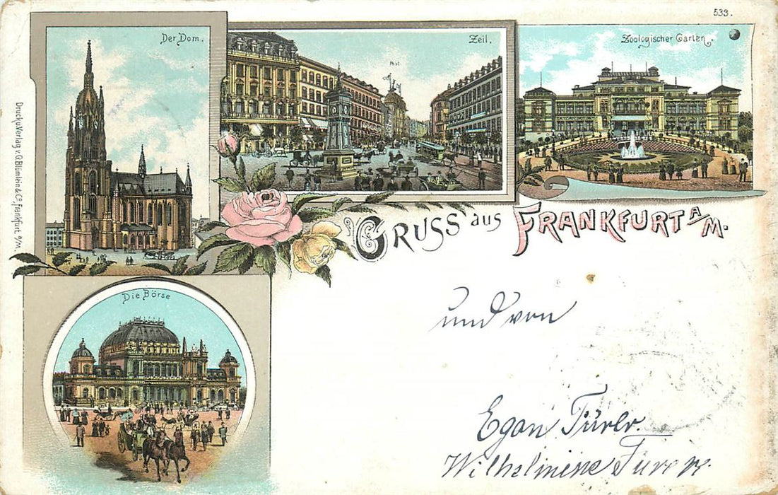 Frankfurt a M Litho