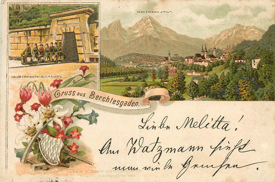 Berchtesgaden Litho