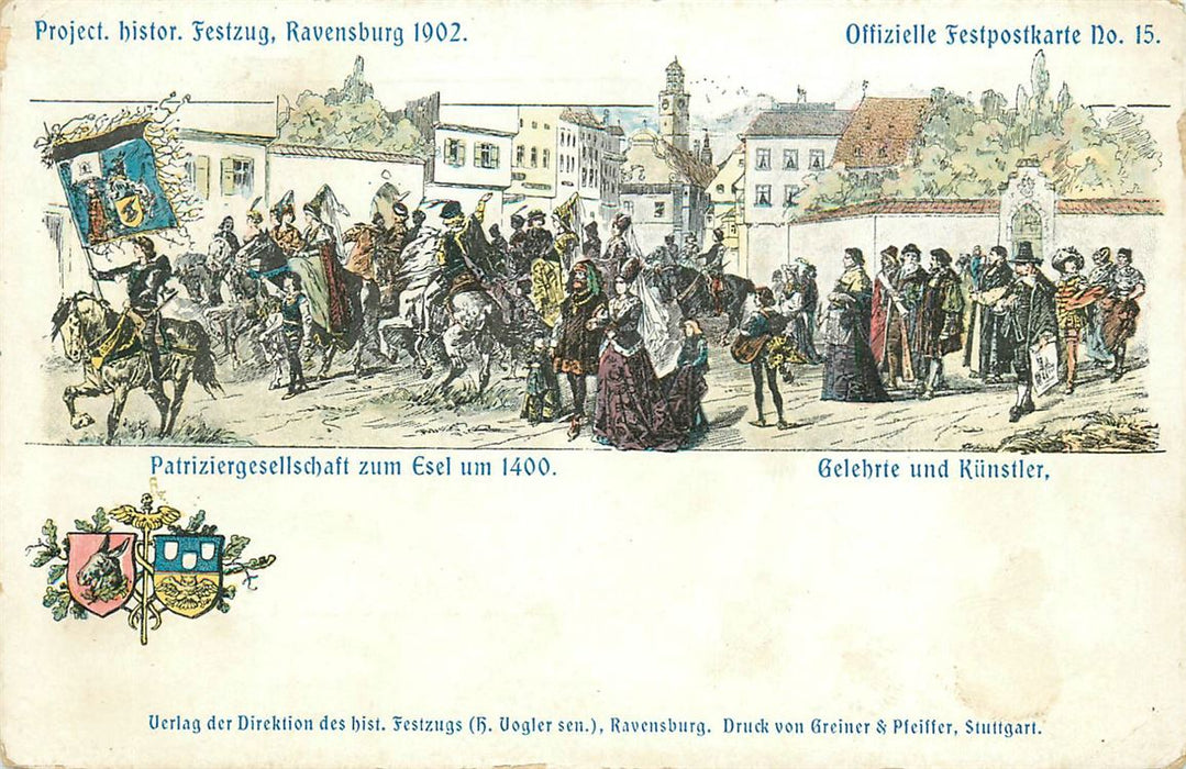 Ravensburg Festzug 1902