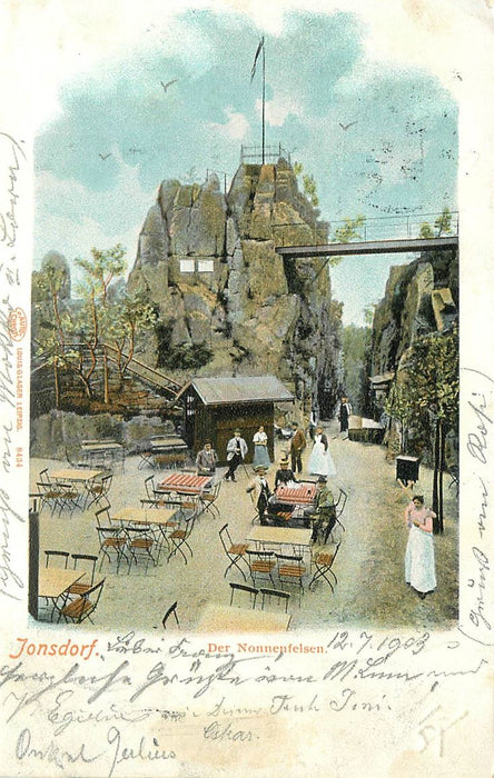 Jonsdorf Der Nonnenfelsen
