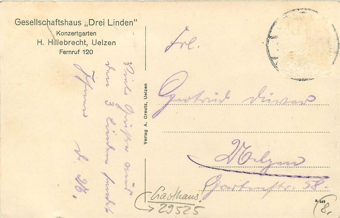 Uelzen Gesellschaftshaus Drei Linden