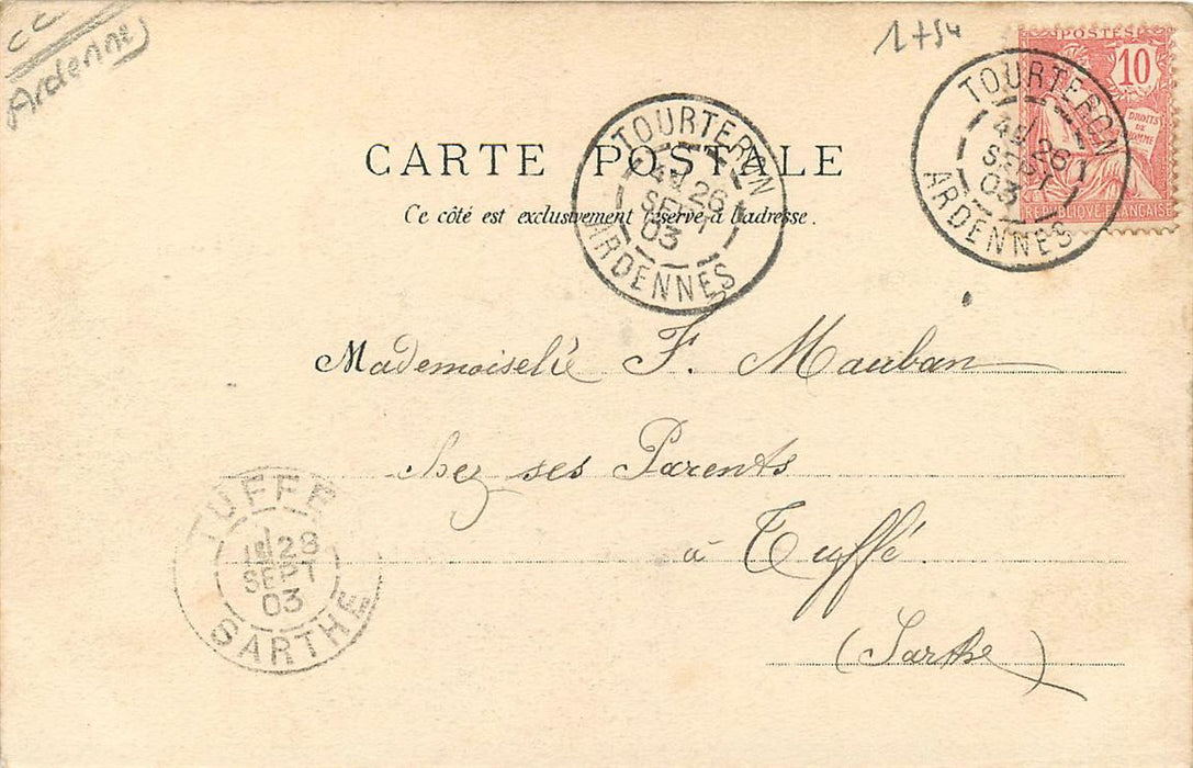 Attigny La Rue de la Gare