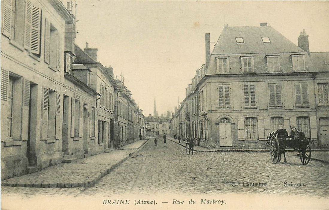 Braine (Aisne) Rue du Martroy