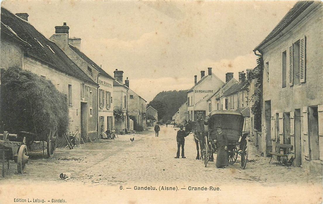 Gandelu (Aisne) Grande Rue