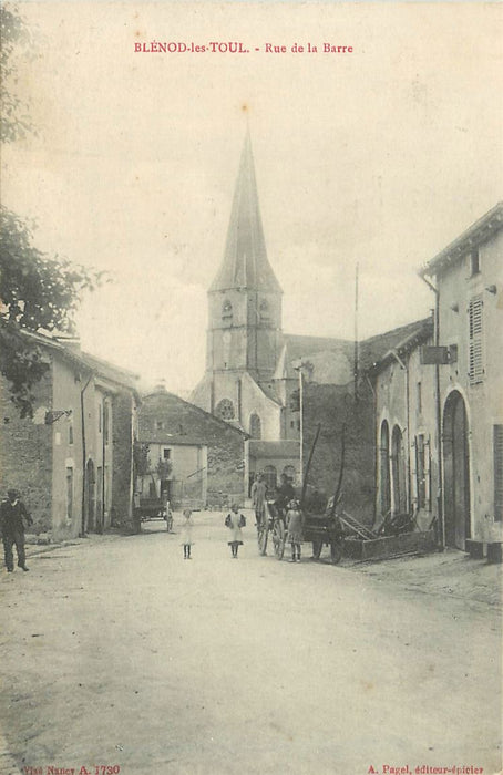 Blenod les Toul Rue de la Barre