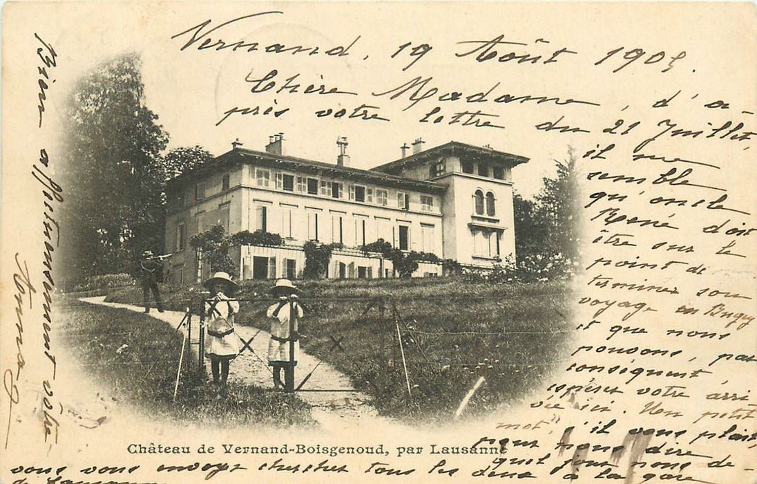 Lausanne Chateau de Vernand Boisgenoud