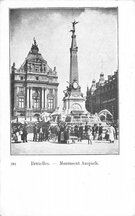 Bruxelles Monument Anspach