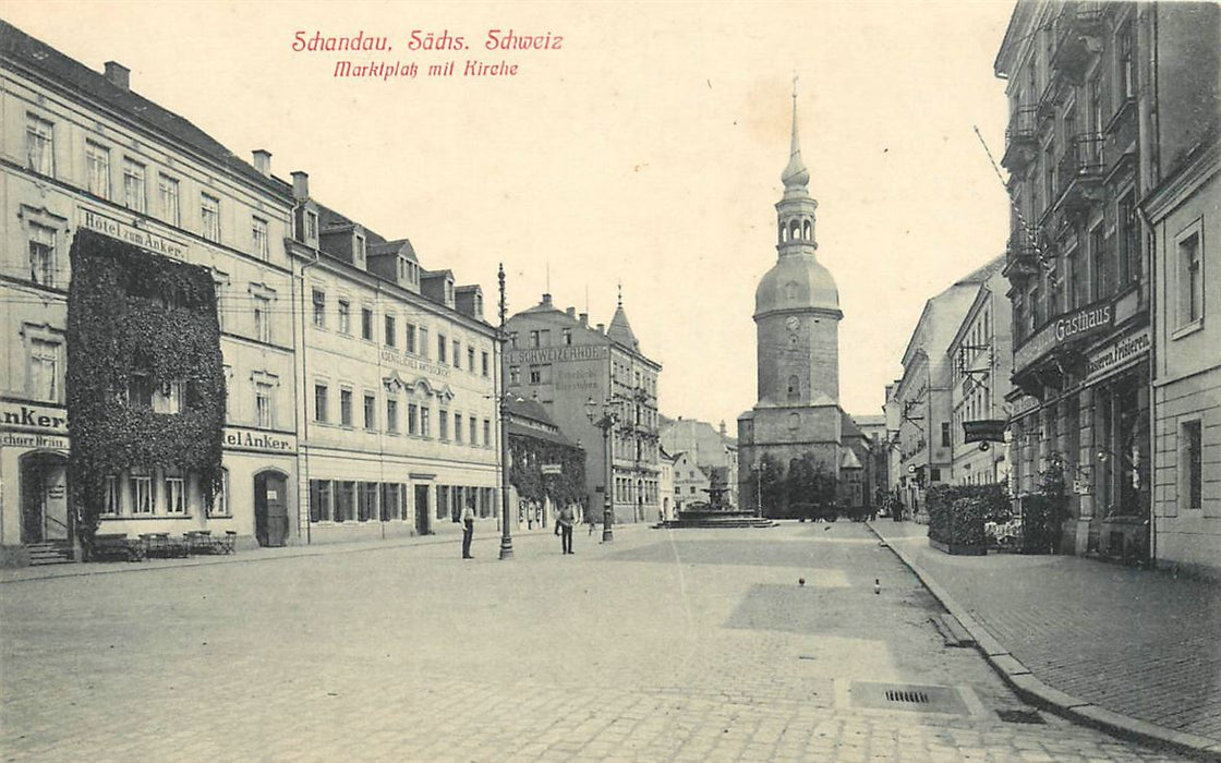 Schandau Marktplatz