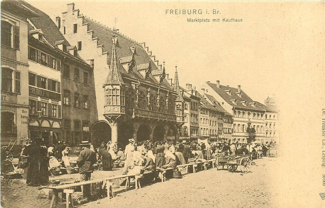 Freiburg i Br Marktplatz