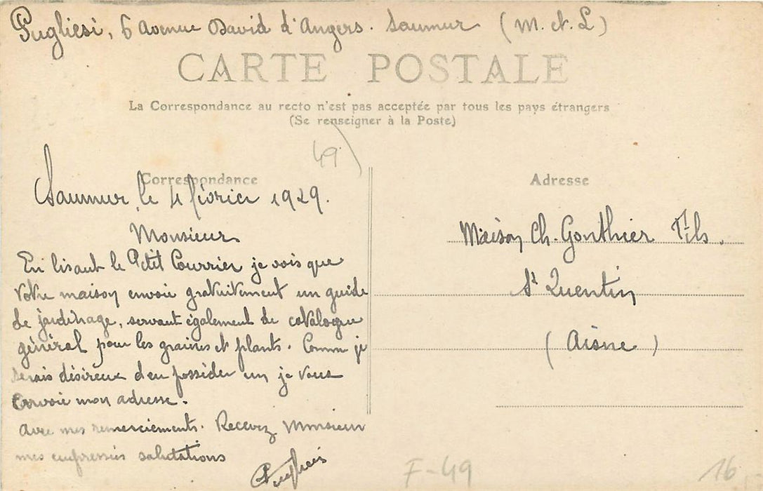 Doue la Fontaine Rue Foulon