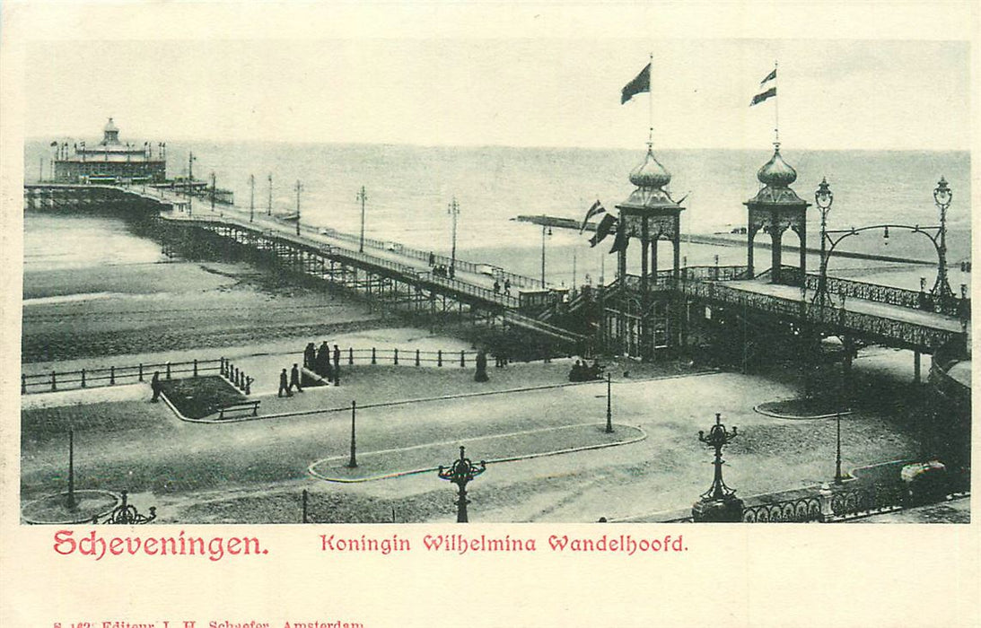 Scheveningen Kon Wilhelmina Wandelhoofd