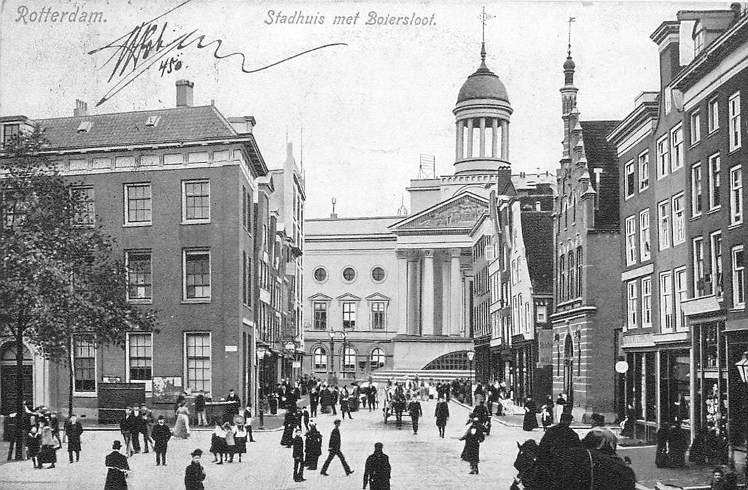 Rotterdam Botersloot Stadhuis