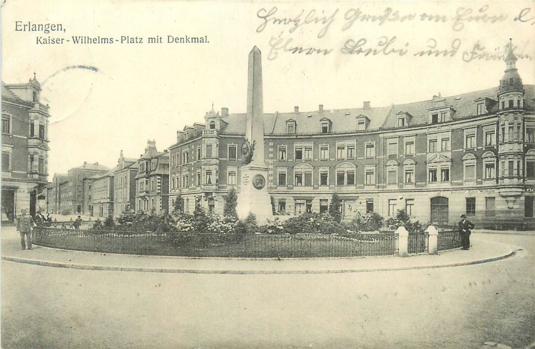 Erlangen Kaiser Wilhelms Platz