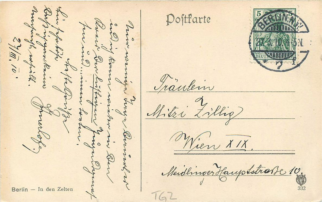 Berlin In den Zelten