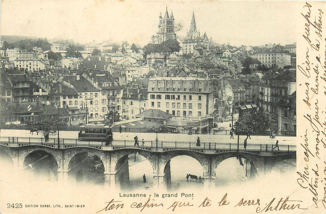 Lausanne Le Grand Pont