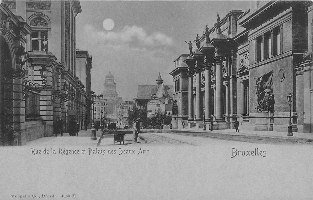 Bruxelles Rue de la Regence