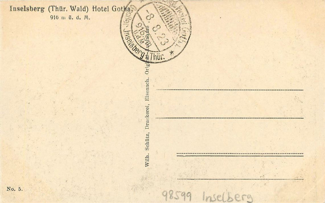 Inselsberg Hotel Gotha