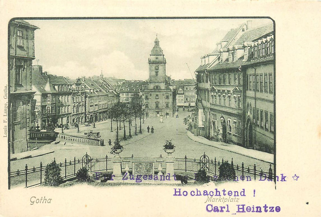Gotha Marktplatz