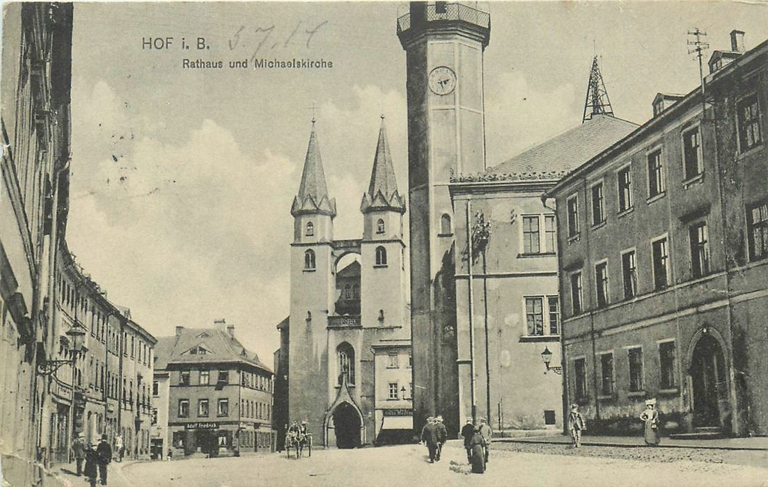Hof i B Rathaus