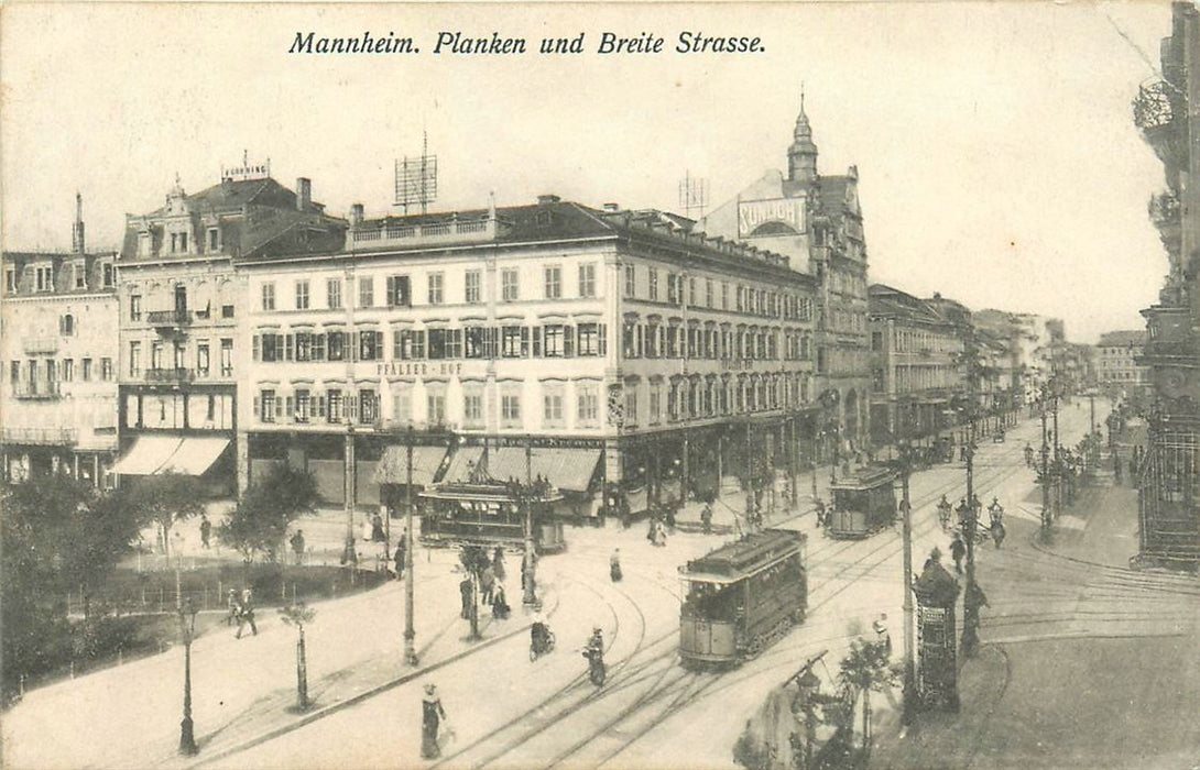 Mannheim Planken und Breite Strasse