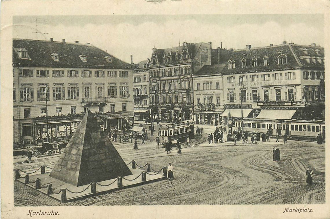 Karlsruhe Marktplatz