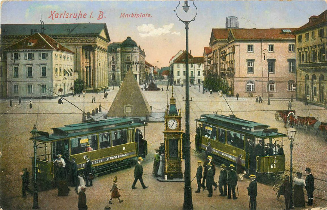 Karlsruhe Marktplatz