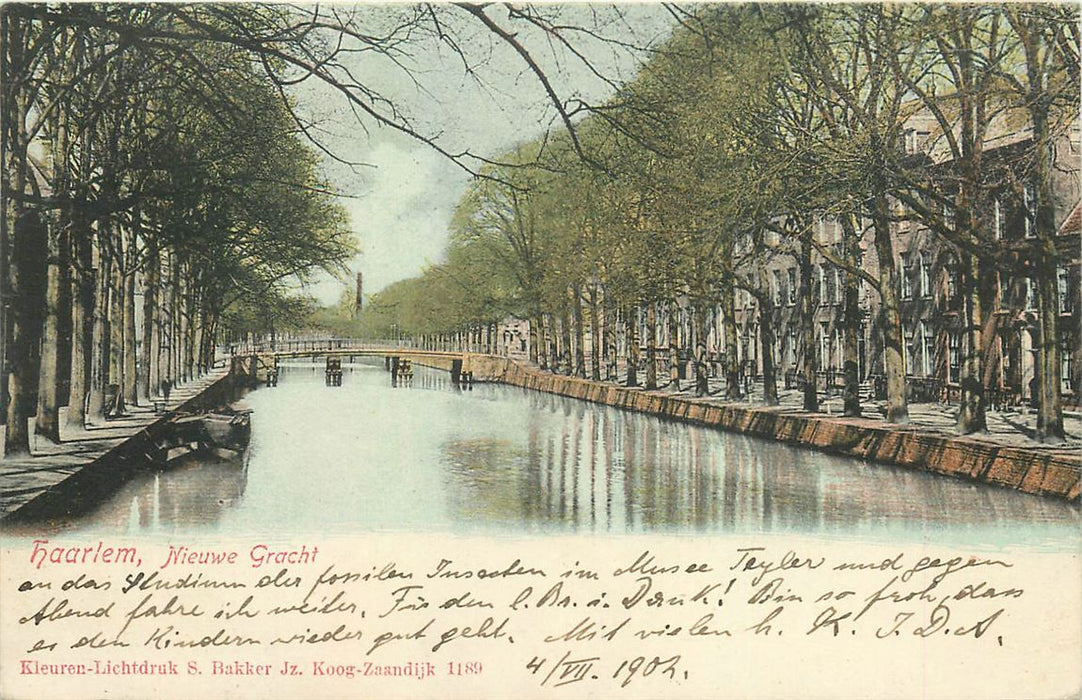 Haarlem Nieuwe Gracht