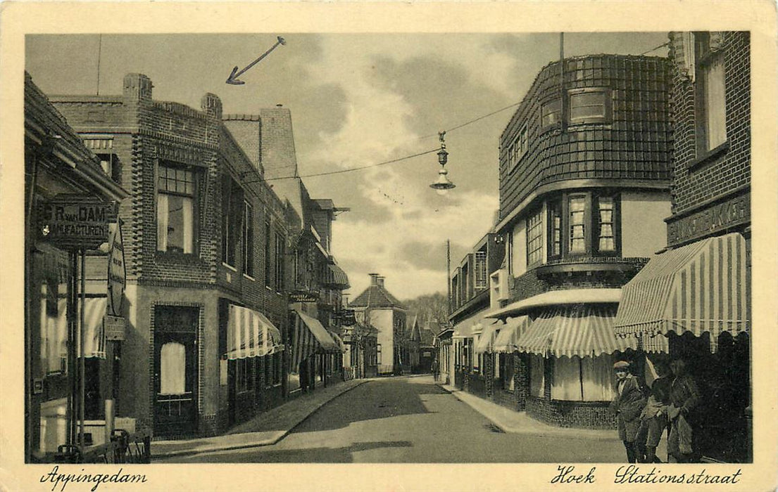 Appingedam Hoek Stationsstraat