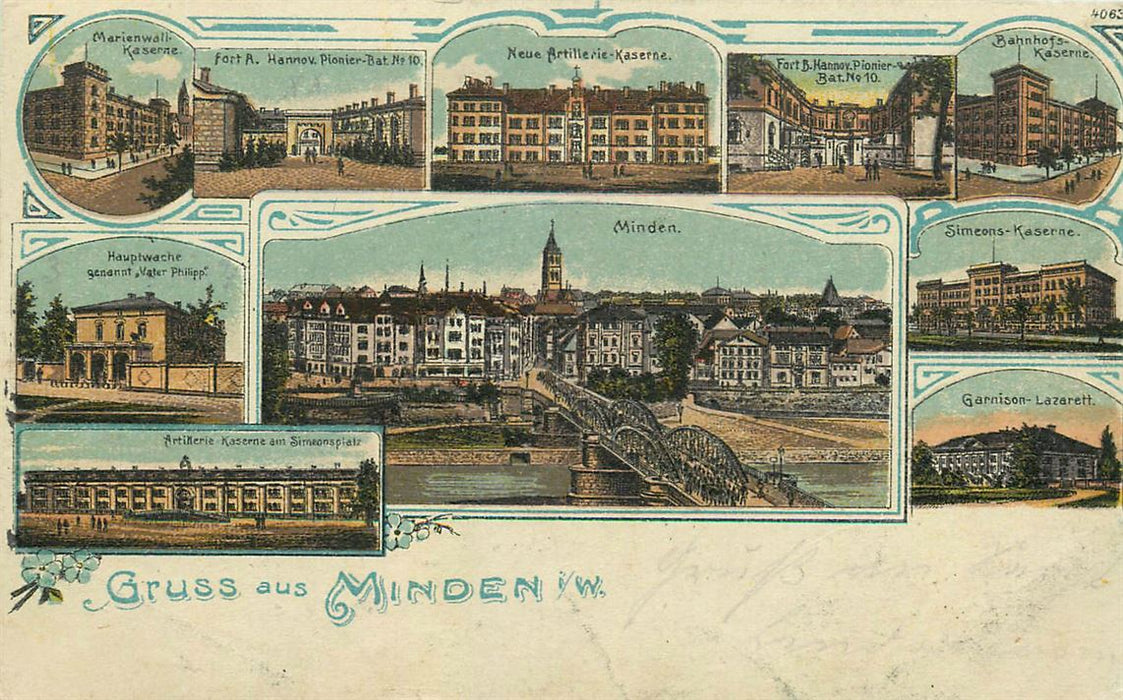 Minden i W Litho