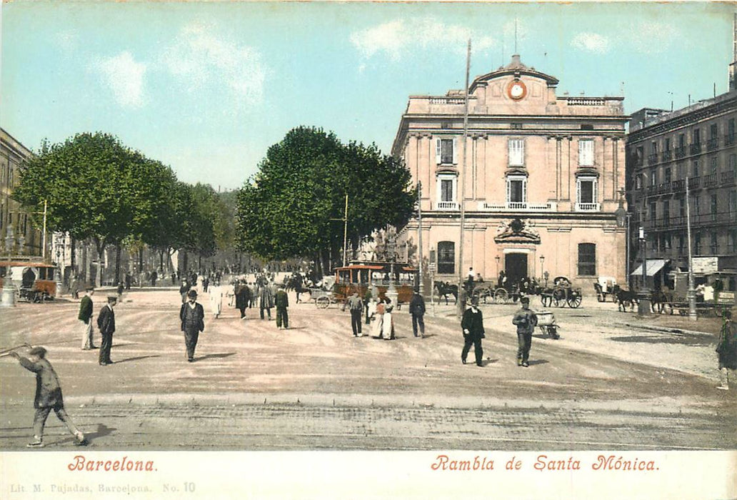 Barcelona Rambla de Santa Monica