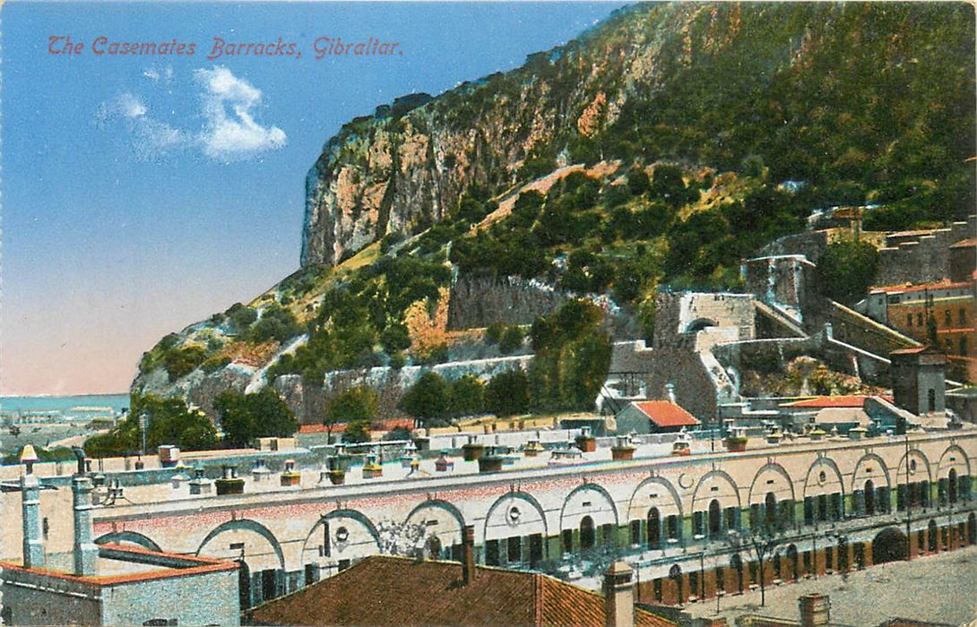 Gibraltar The Casemates Barracks