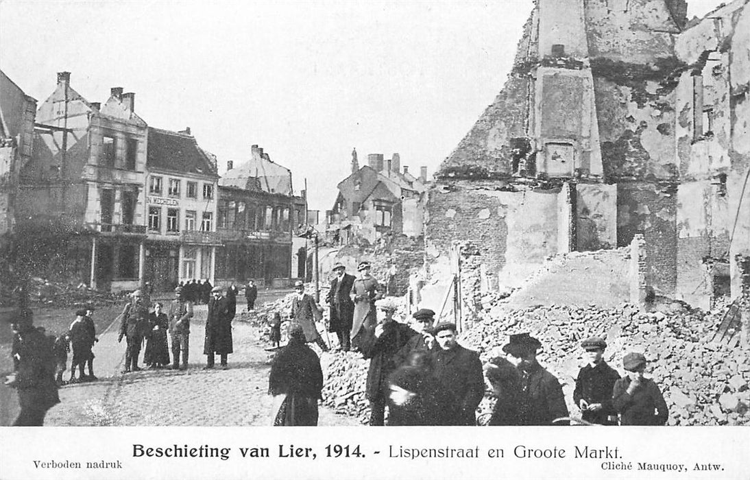 Lier Beschieting 1914