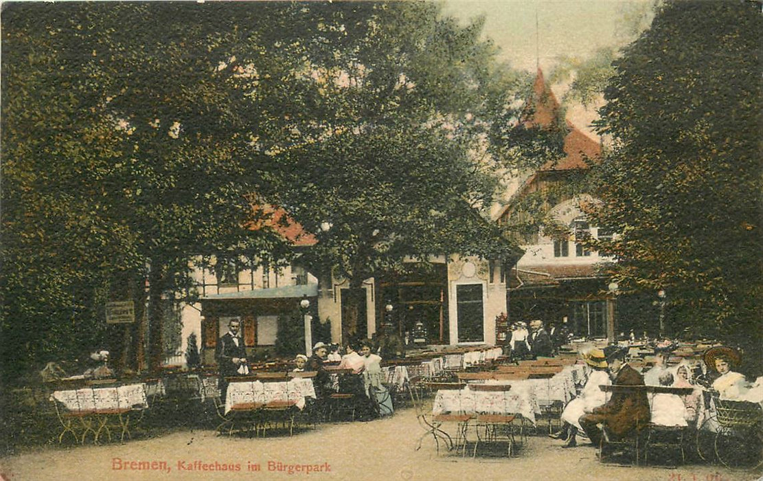 Bremen Kaffeehaus Bürgerpark