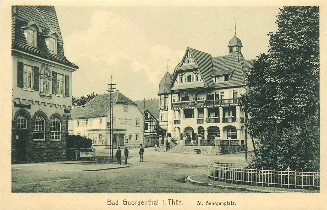 Bad Georgenthal  St Georgenplatz