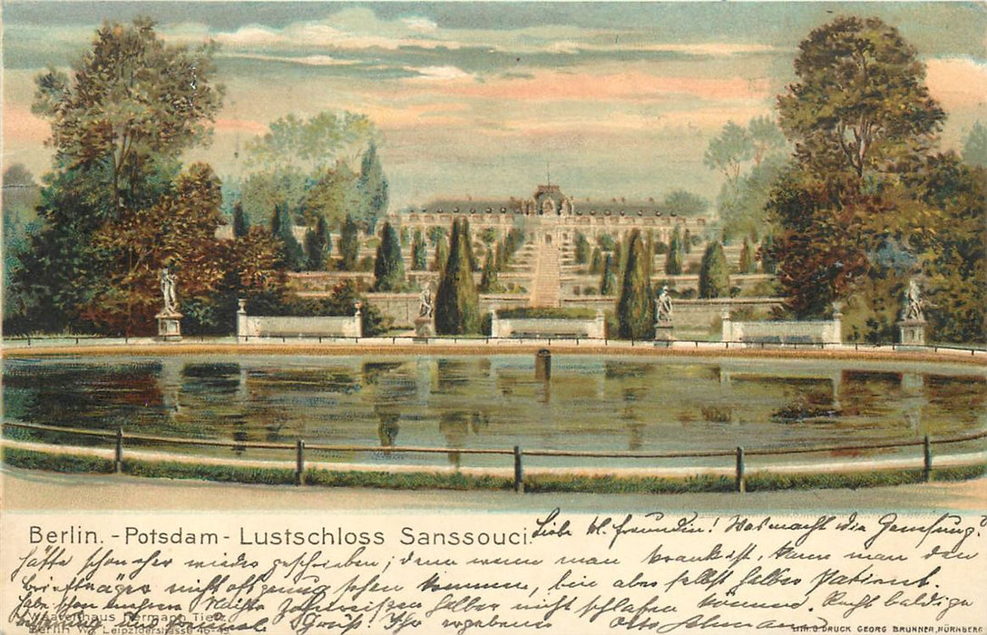 Potsdam Lustschloss Sanssouci