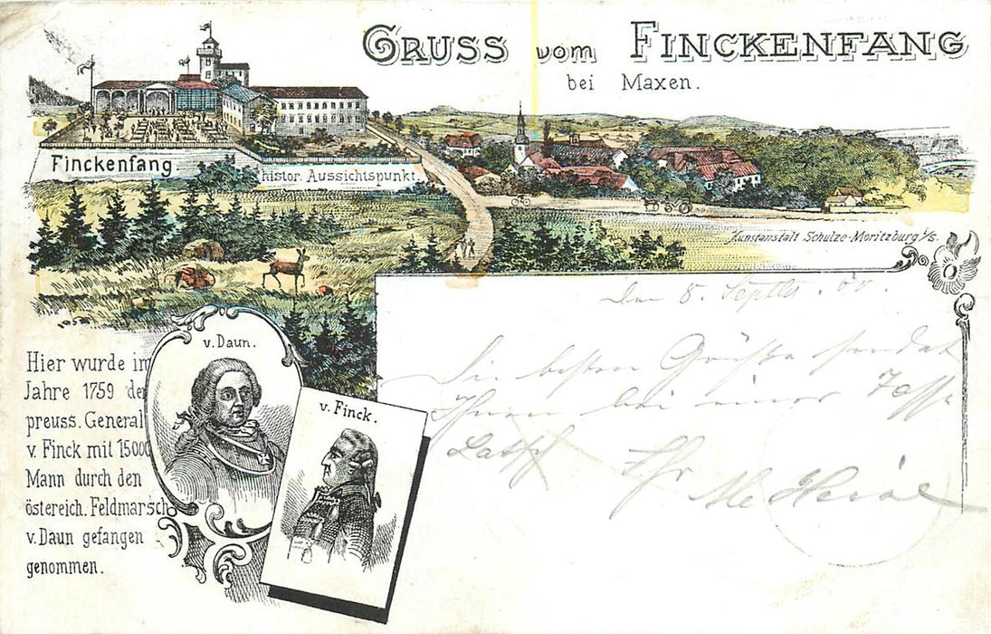 Finckenfang bei Maxen