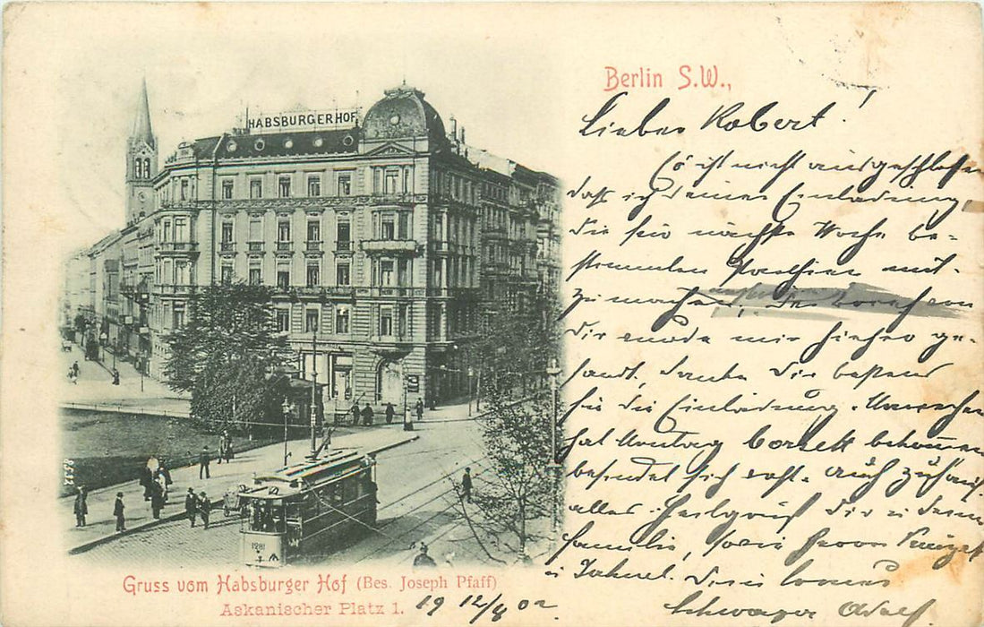 Berlin Habsburger Hof