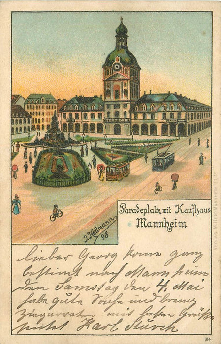 Mannheim Paradeplatz