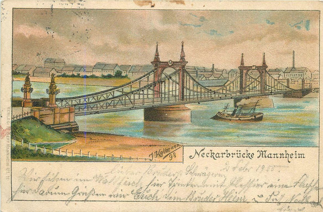 Mannheim Neckarbrücke