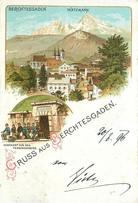 Berchtesgaden Litho