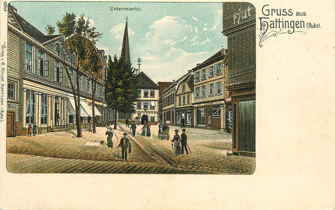 Hattingen Ruhr Untermarkt